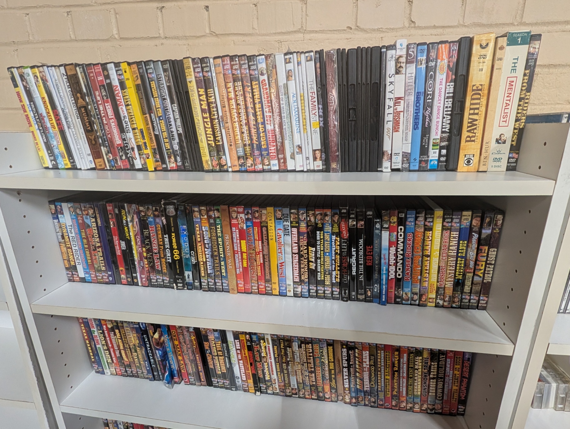 Classic DVD and movie collection